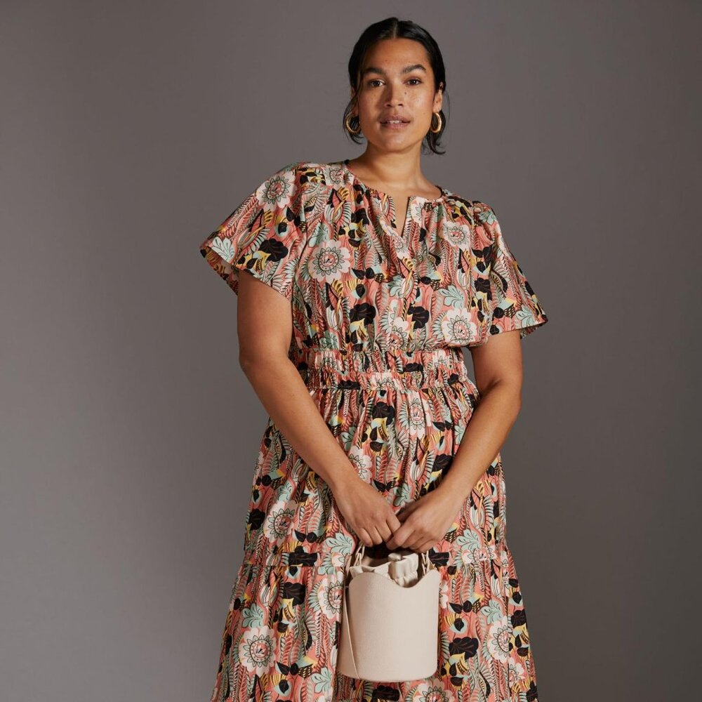 ANTHROPOLOGIE SOMERSET MAXI DRESS - XXS (EUC)